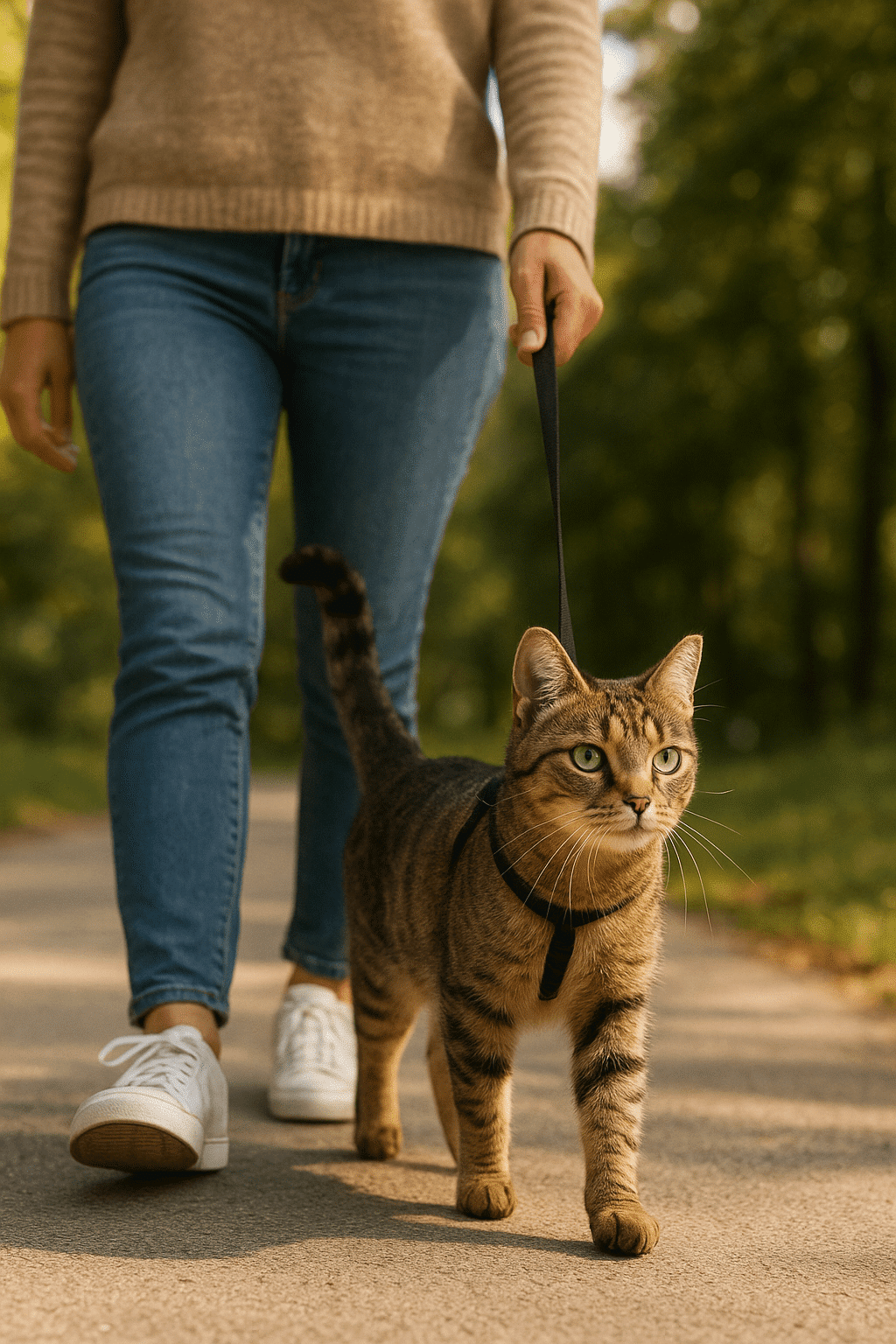 Macska sétáltatás: Hogyan tudd biztonságban cicádat?