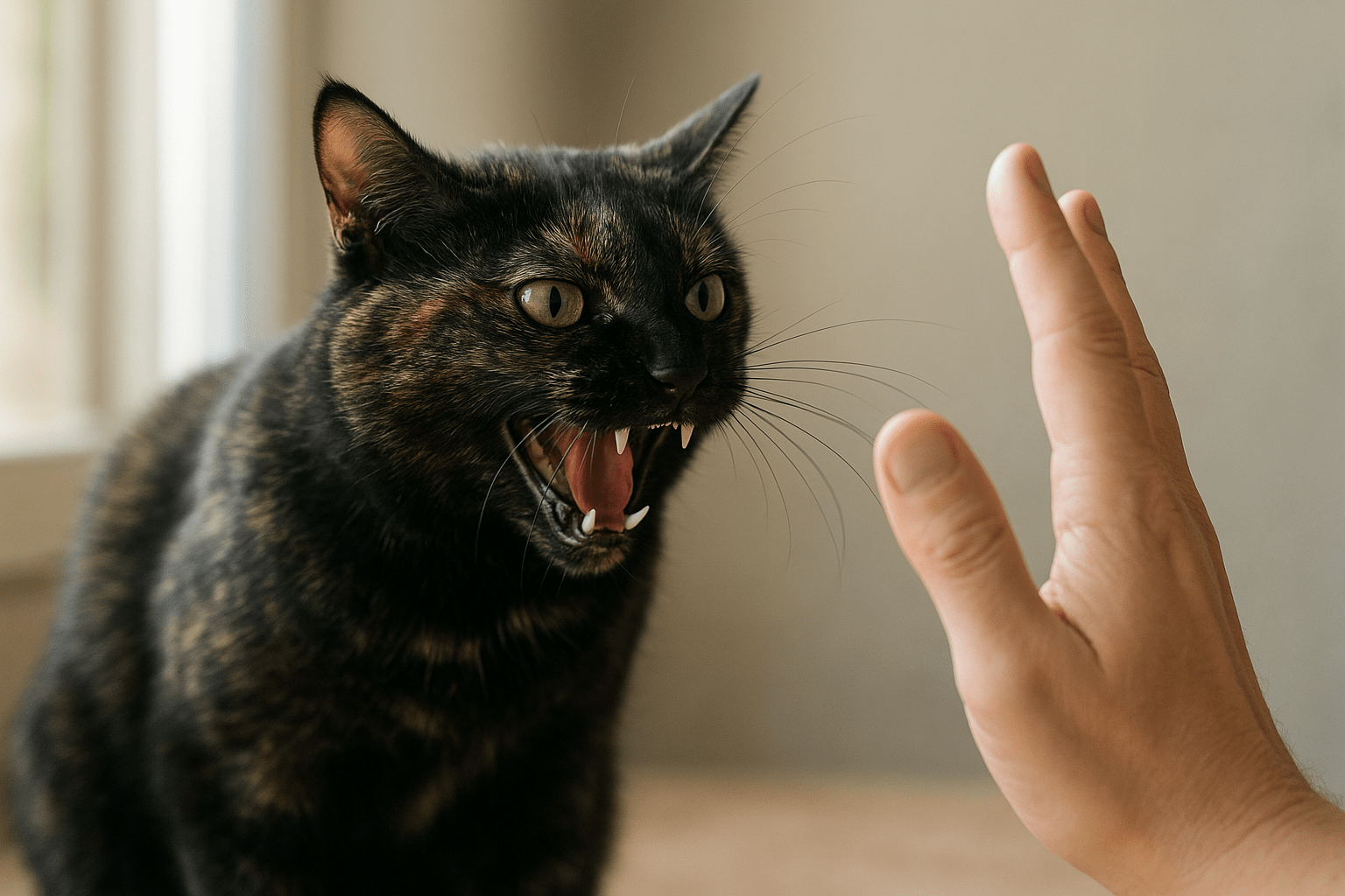 Hirtelen agresszív lett cicád? 6 ok, ami fájdalmat jelezhet