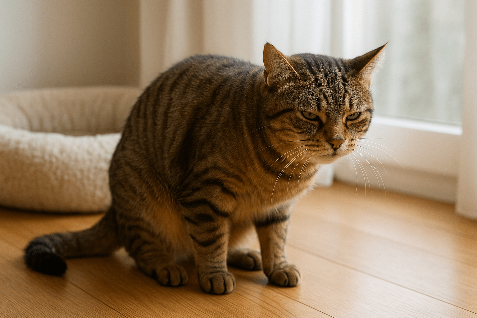 Székrekedés a cicánál? 4 veszélyes következmény