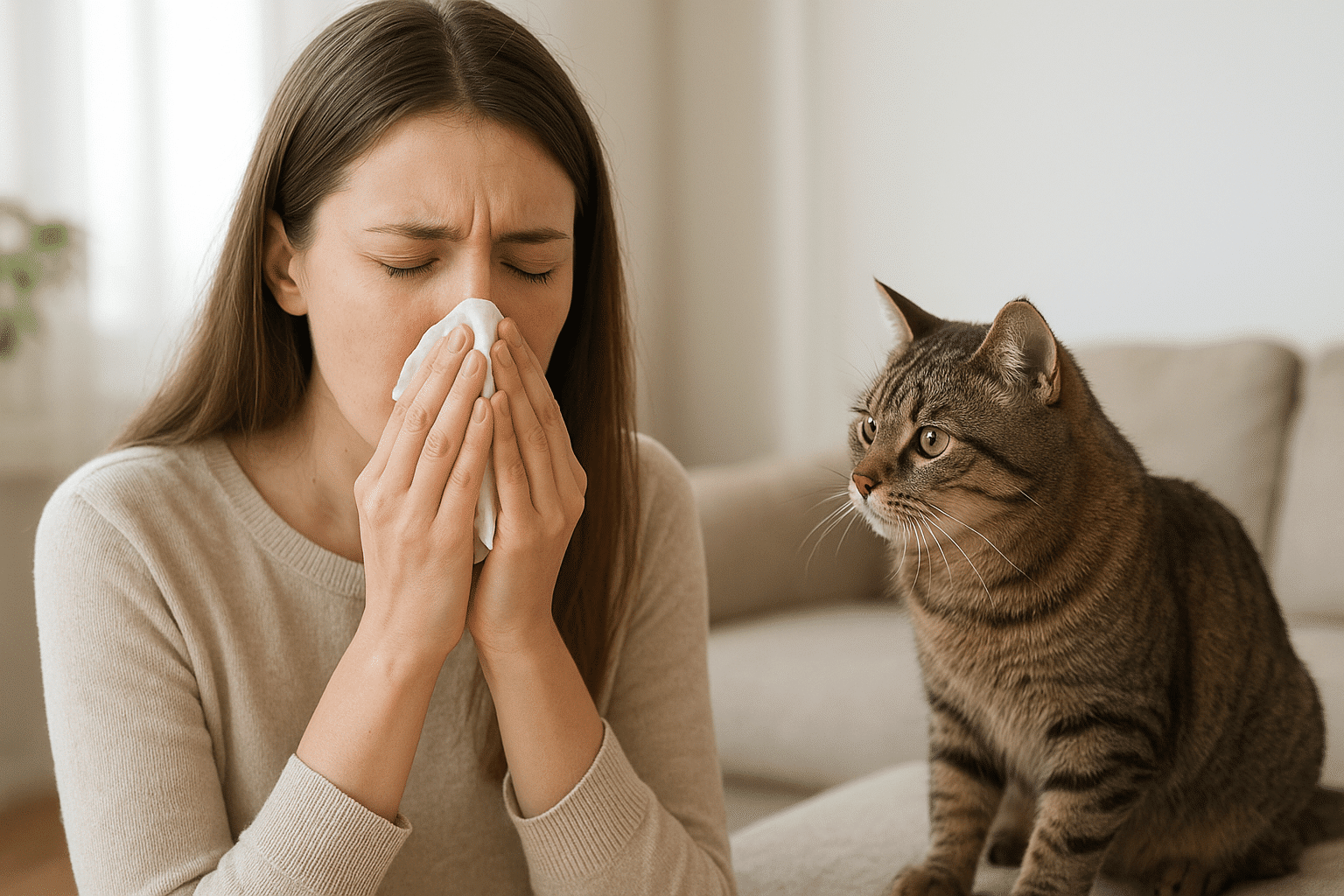 Macska allergia: tünetek és megoldások egyszerűen