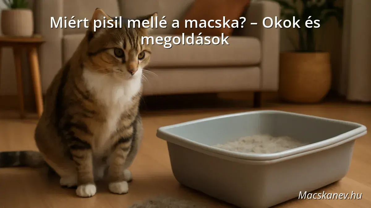 Miért pisil mellé a macska? – Okok és megoldások