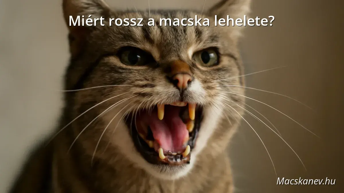 Miért rossz a macska lehelete?